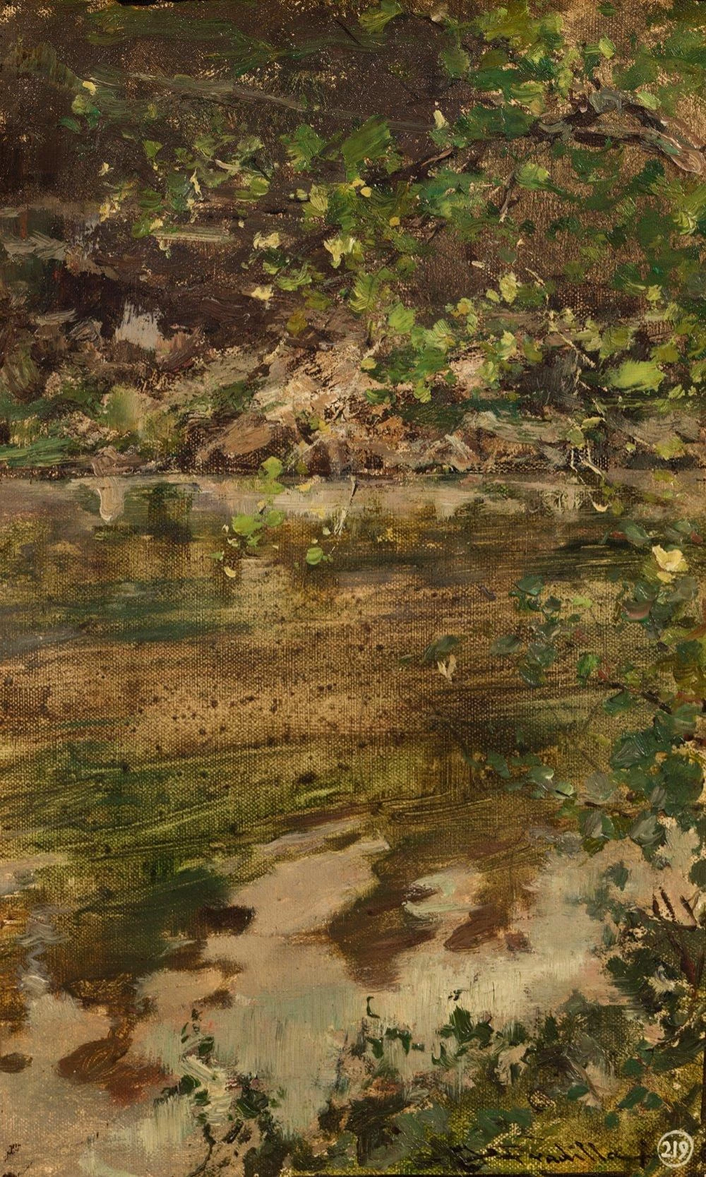 Ristagno del fiume